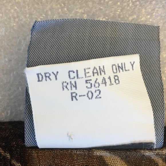 Rabbit Rabbit Rabbit Design -Size 8M- Short Sleeve Blouse-Brown Floral-Leaves~US - Picture 5 of 14